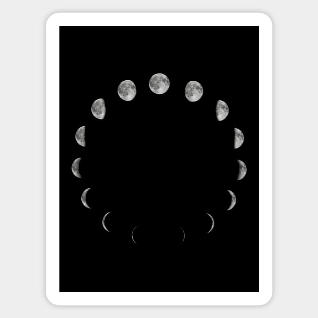 Moon phases Sticker by BlackOcult